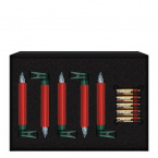 Candles Lumix Deluxe Red (5 items)