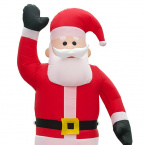 Inflatable figure "Santa Claus" 2.5 m
