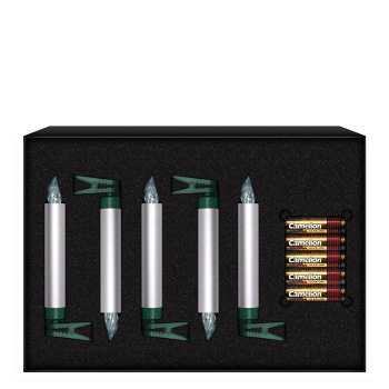 Candles Lumix Deluxe Silver (5 items)